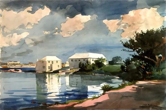 Homer Artwork: The Enduring Legacy of Winslow Homer's American Vision - SALT KETTLE BERMUDA by Winslow Homer