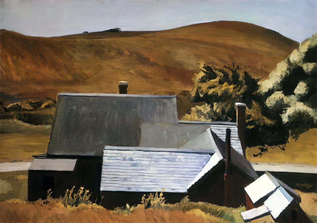 Hopper & Wim Wenders: The Cinematic Loneliness of American Solitude - Burly Cobb s House, South Truro by Edward Hopper