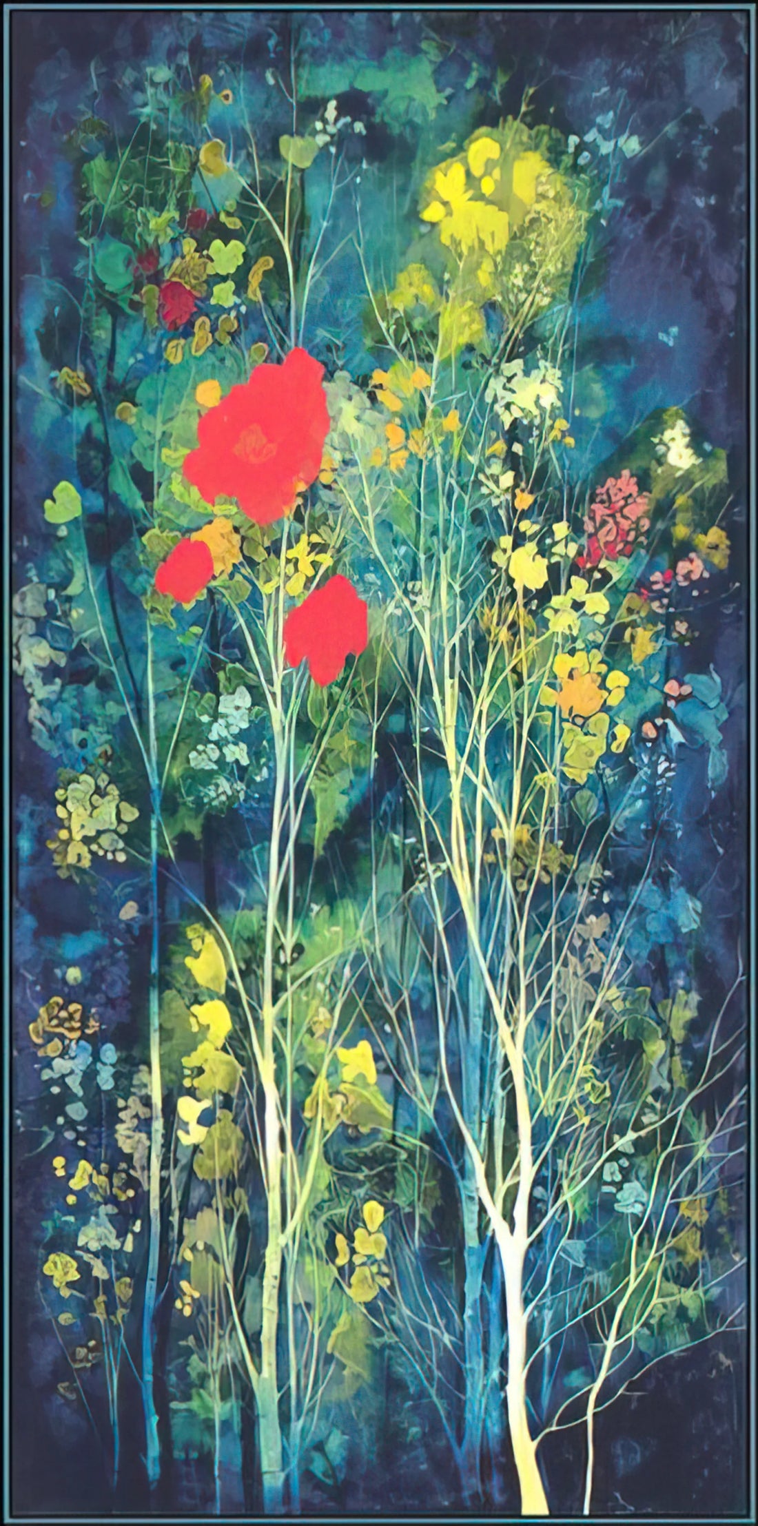 Horizon Bound on a Bicycle: The Autobiography of Eyvind Earle - Poppies and Flowers by Eyvind Earle