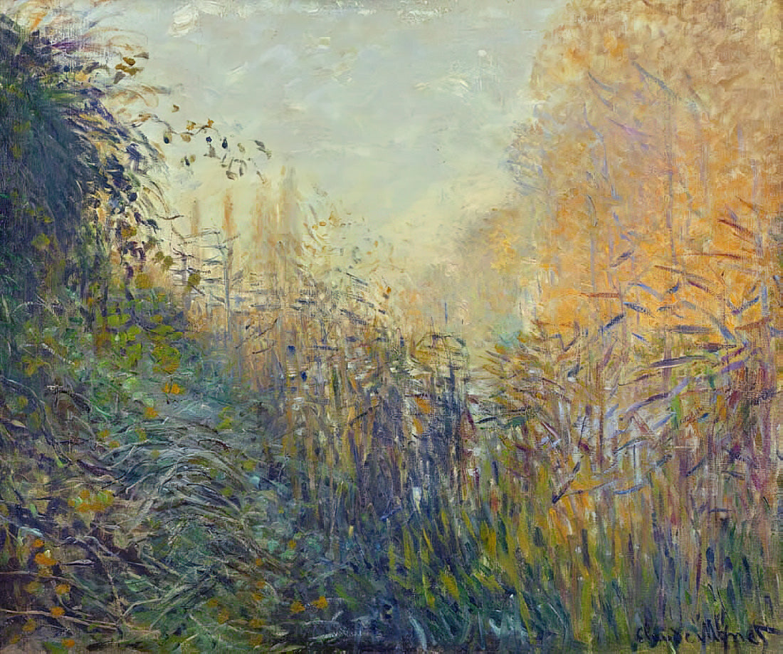 House of Monet: Inside the Artist's World at Giverny - Study Rushes at Argenteuil by claude monet
