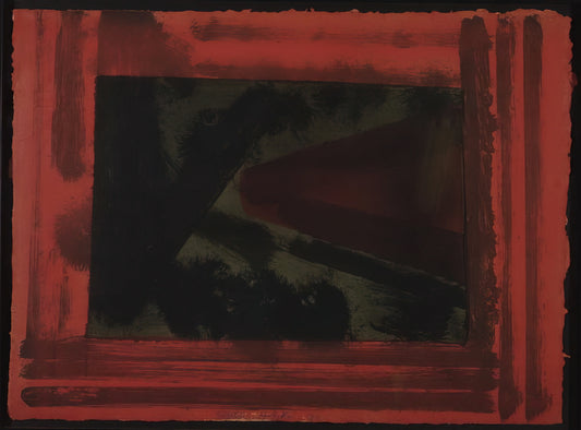 Howard Hodgkin: The Intimate Abstractionist Who Redefined British Painting - Here We are in Croydon - 1979 by Howard Hodgkin