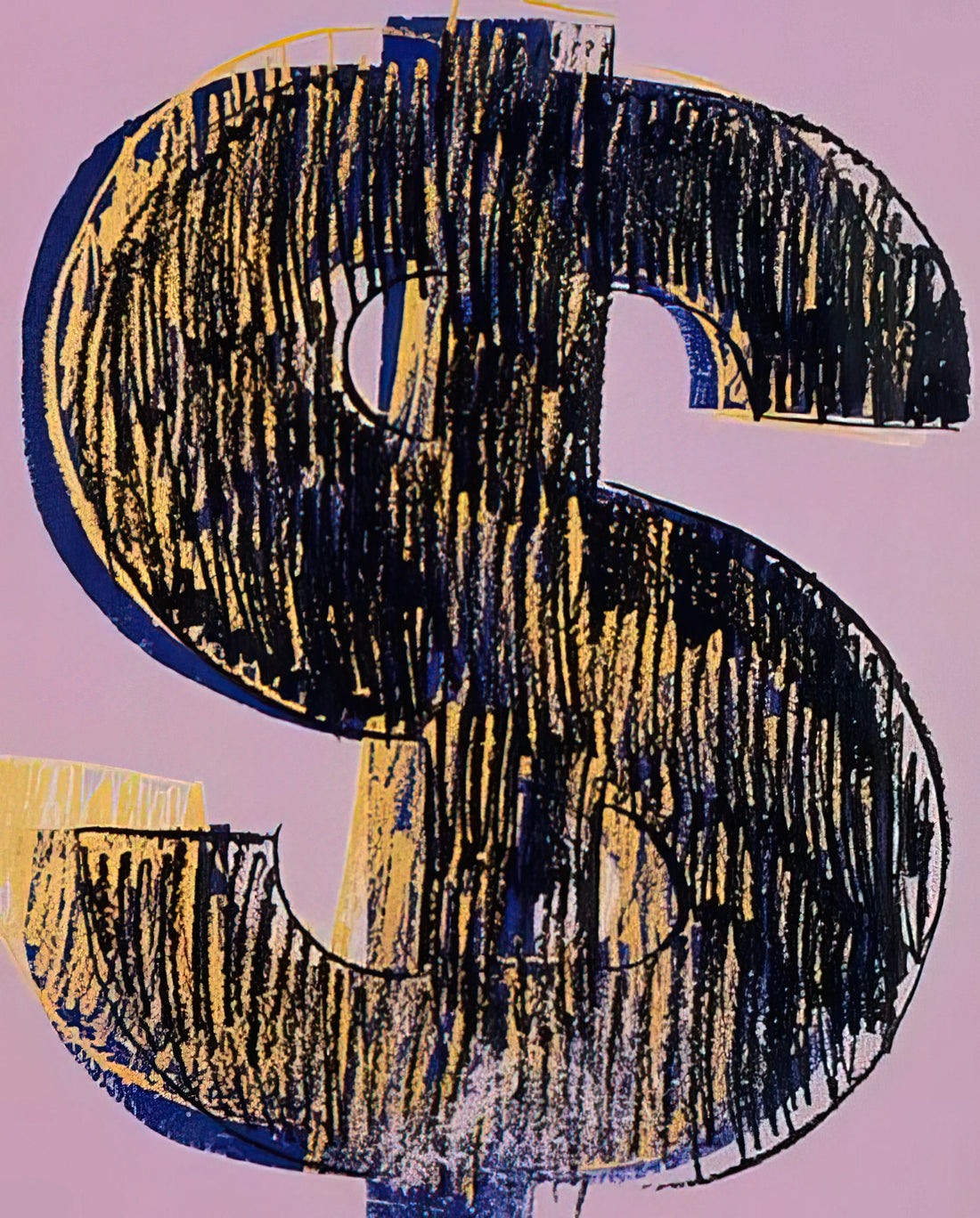 Jackie Kennedy Warhol Print: The Iconic Pop Art Portrait of an American Legend - Dollar Sign by Andy Warhol