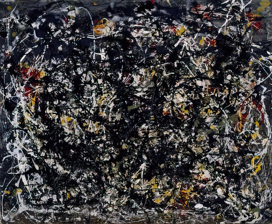 Jackson Action Painting: The Revolutionary Technique That Redefined Abstract Expressionism - NUMBER 6 1949 by Jackson Pollock