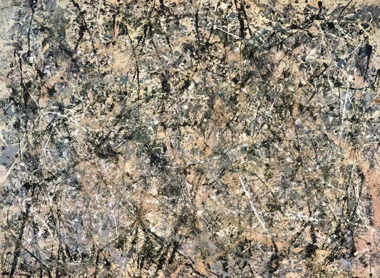 Jackson Pollock 1952: The Pinnacle of Action Painting and Abstract Expressionism - NUMBER 1 LAVENDER MIST 1950 1 by Jackson Pollock