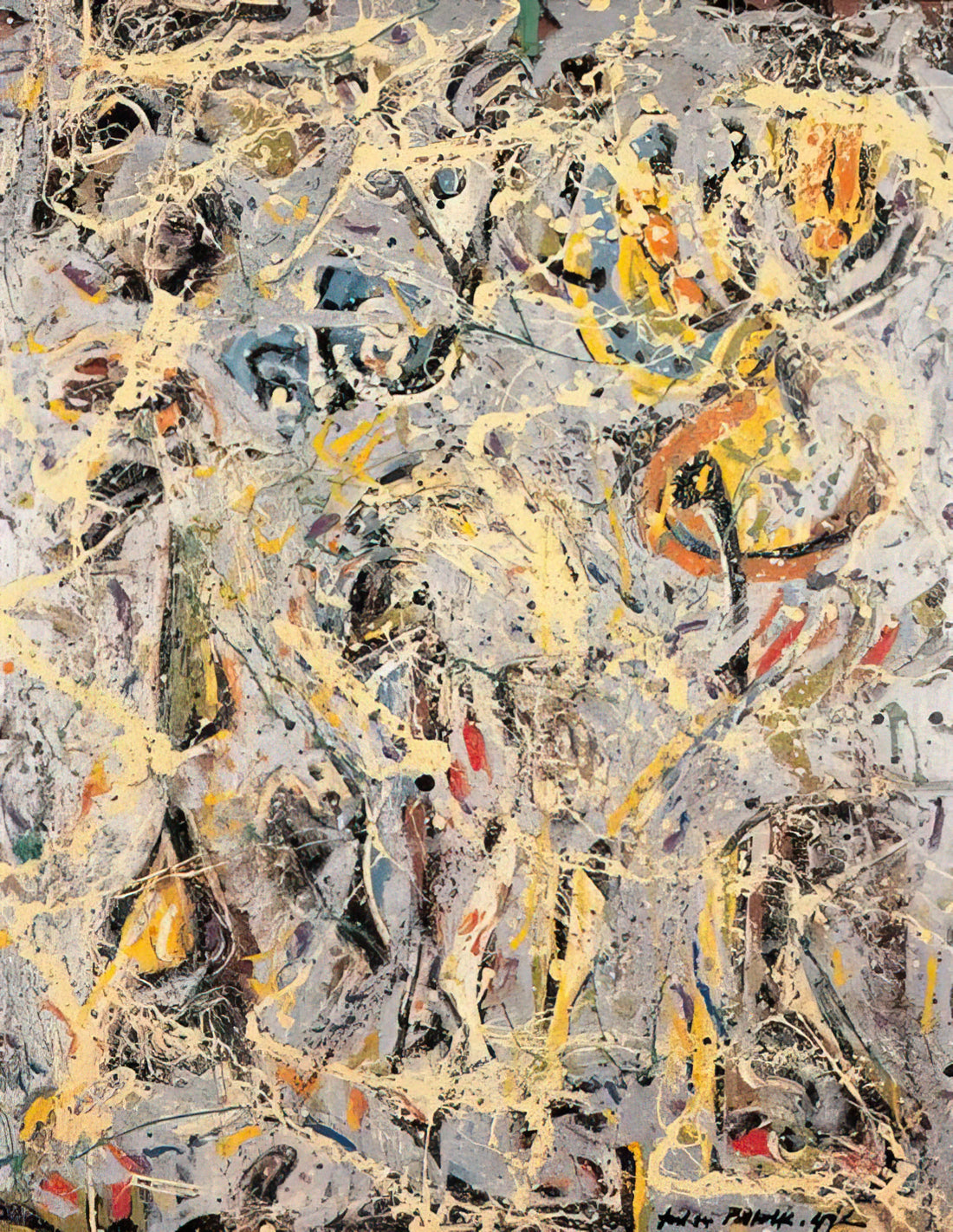 Jackson Pollock 1954: The Final Year of a Revolutionary Artist - GALAXY 1947 by Jackson Pollock