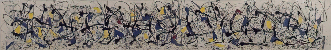 Jackson Pollock Art Museum: A Guide to the Artist's Legacy and Where to Experience It - SUMMERTIME NUMBER 9A 1948 by Jackson Pollock