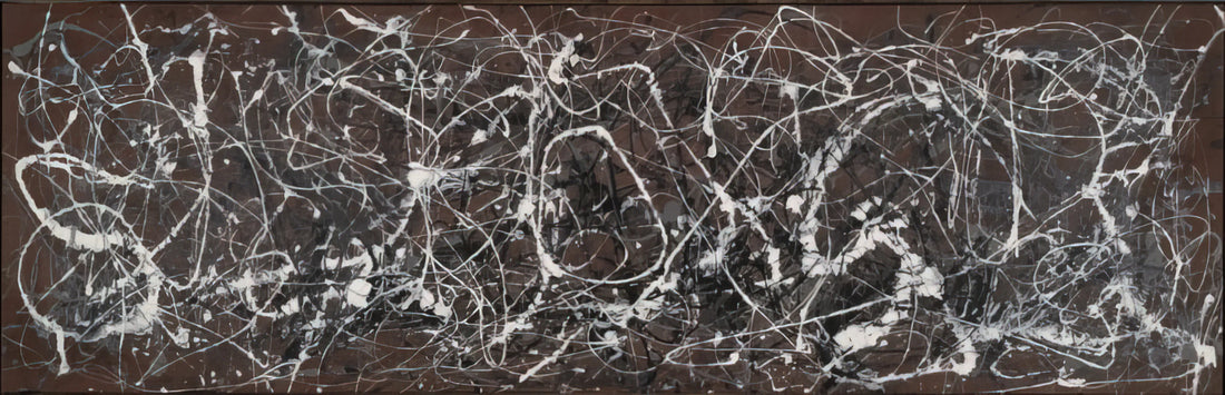 Jackson Pollock Art Price: Understanding the Value of Original Works and Accessible Alternatives - NUMBER 13A ARABESQUE 1948 by Jackson Pollock