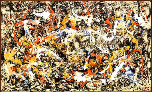 Jackson Pollock Art Work: The Revolutionary Drip Paintings That Changed Modern Art - CONVERGENCE 1952 by Jackson Pollock