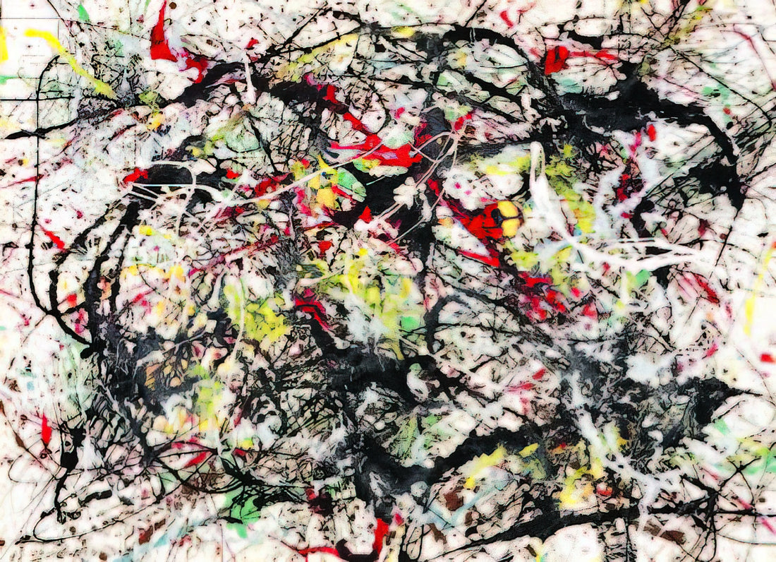 Jackson Pollock No. 28: A Deep Dive into the Artist's Revolutionary Drip Painting - NUMBER 48 1949 by Jackson Pollock