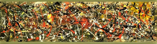 Jackson Pollock Painting No 5 1948: A Masterpiece of Abstract Expressionism - NUMBER 25 by Jackson Pollock