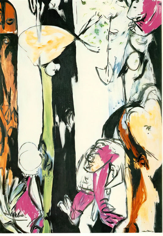 Jackson Pollock Screen Prints: A Collector's Guide to Authentic Art Reproductions - EASTER AND THE TOTEM by Jackson Pollock