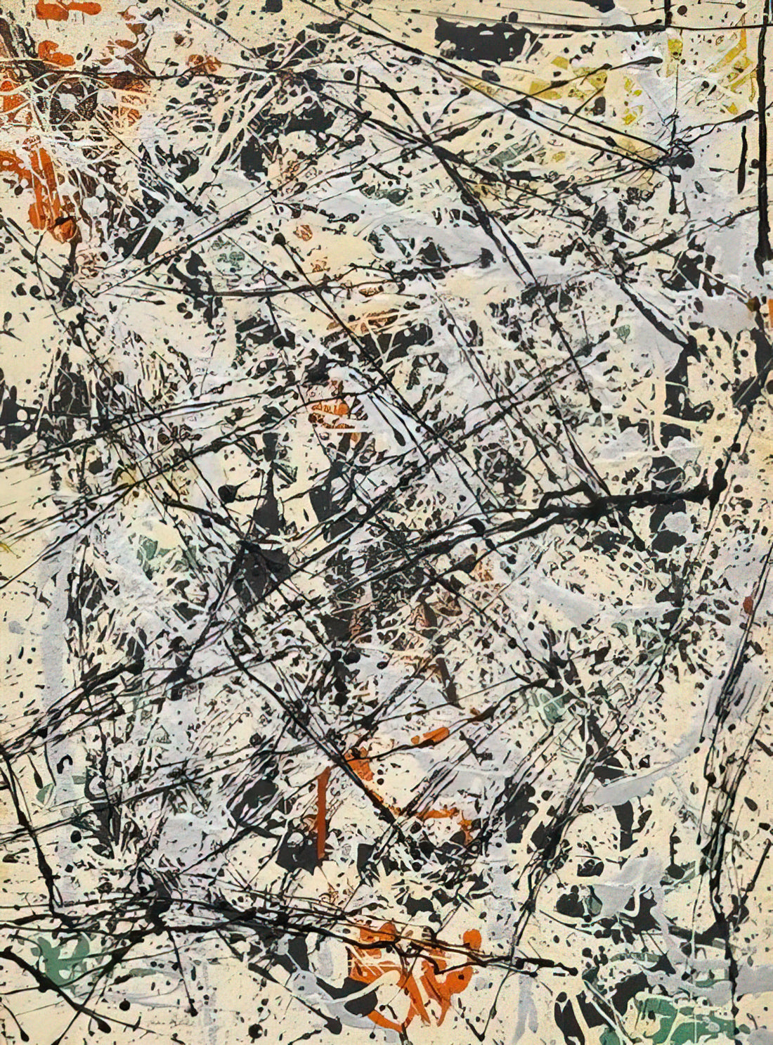 Jackson Pollock Similar Artists: 7 Abstract Expressionists Who Redefined Modern Art - NUMBER 32 1947 by Jackson Pollock