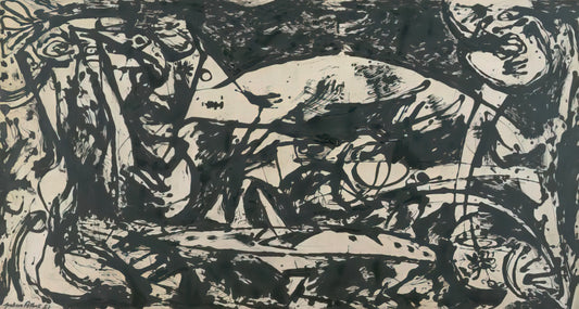 Jackson Pollock Top 10 Paintings: A Curator's Guide to His Revolutionary Masterpieces - NUMBER 14 by Jackson Pollock