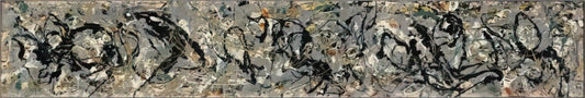 Jackson Pollock and Marilyn Monroe: The Unlikely Intersection of Abstract Expressionism and Pop Iconography - NUMBER 10 1949 by Jackson Pollock