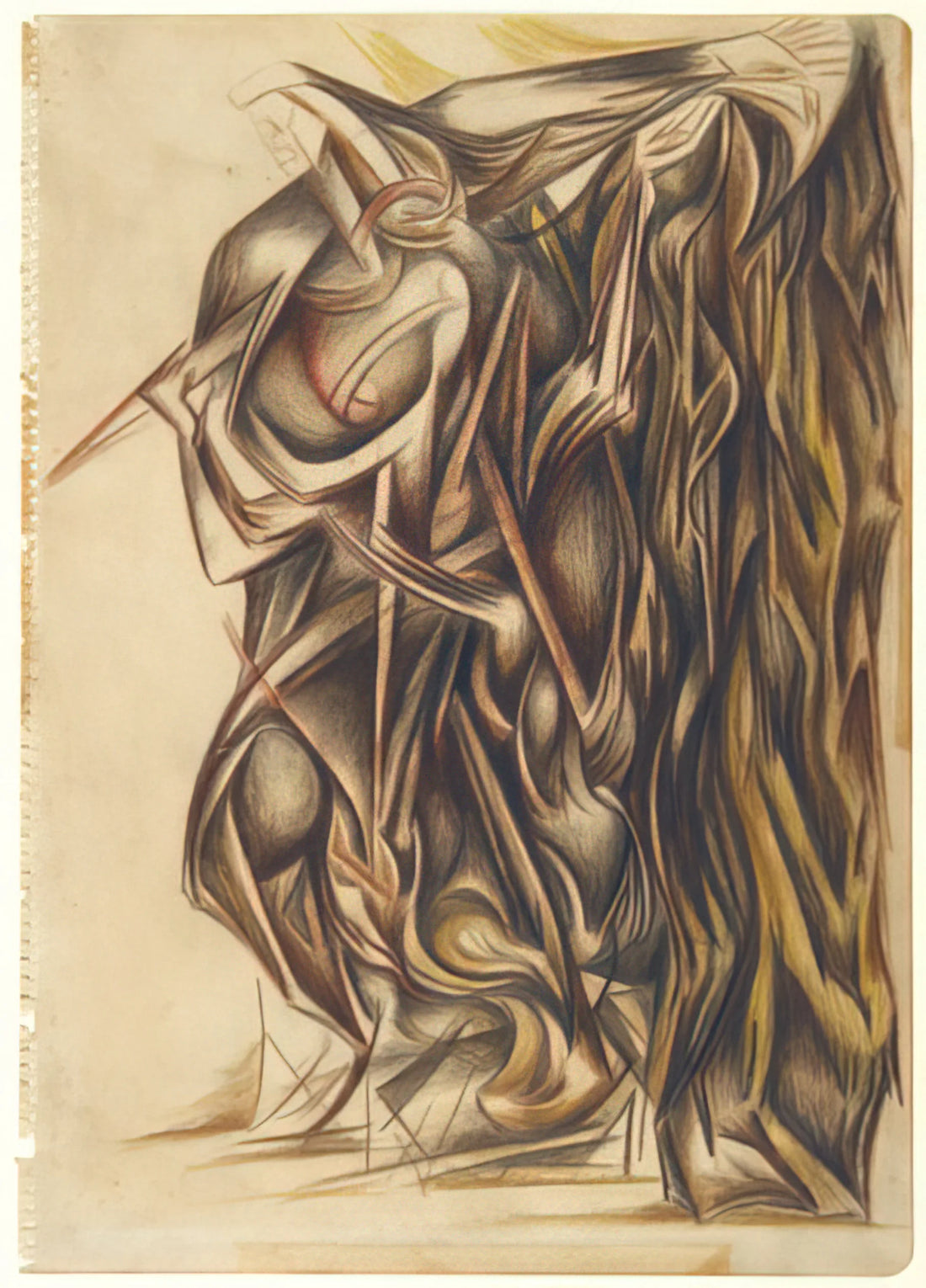 Jackson Pollock at MoMA: A Definitive Guide to the Artist's Revolutionary Legacy - UNTITLED 1941 by Jackson Pollock