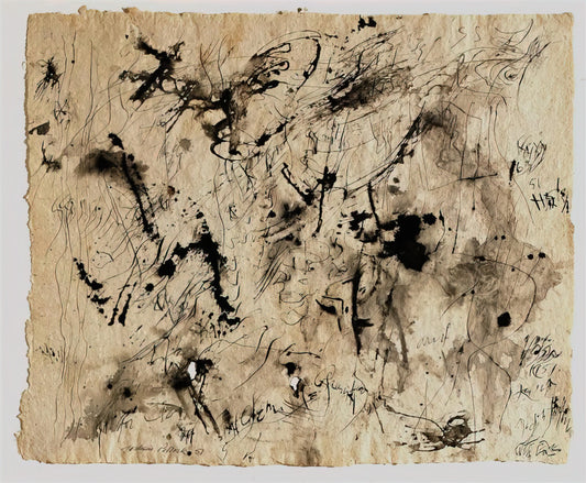 Jackson Pollock at the Guggenheim: A Revolutionary Moment in Modern Art - UNTITLED 1951 1 by Jackson Pollock