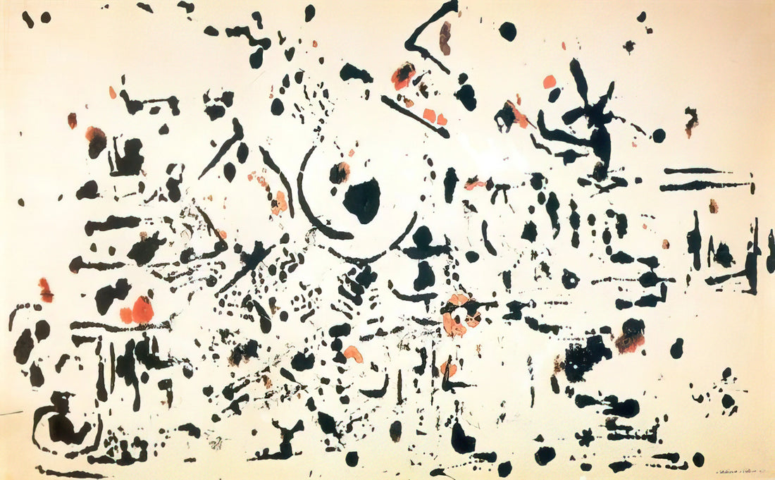 Jackson Pollock in The Accountant: A Masterpiece of Cinematic Art Direction - UNTITLED 1951 by Jackson Pollock