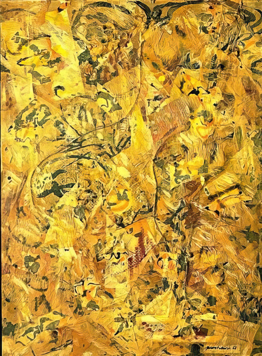 Jackson Pollock: The Revolutionary Artist Who Redefined Modern Painting - NUMBER 2 by Jackson Pollock