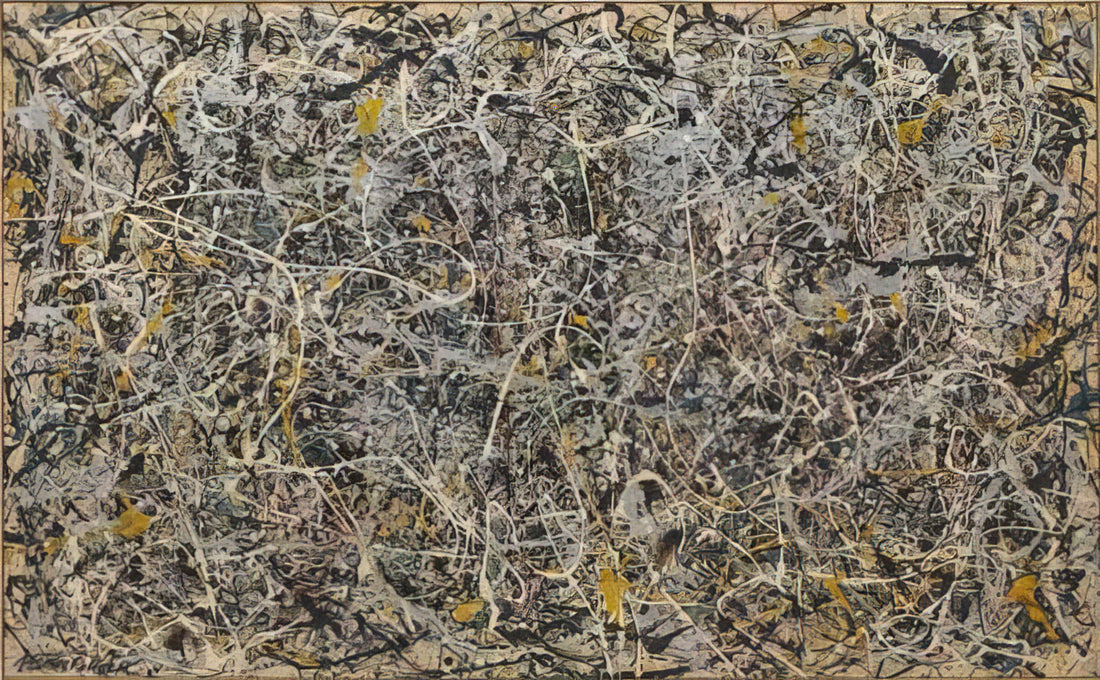 Jackson Pollock: The Revolutionary Force Behind Abstract Expressionism - NUMBER 1 by Jackson Pollock