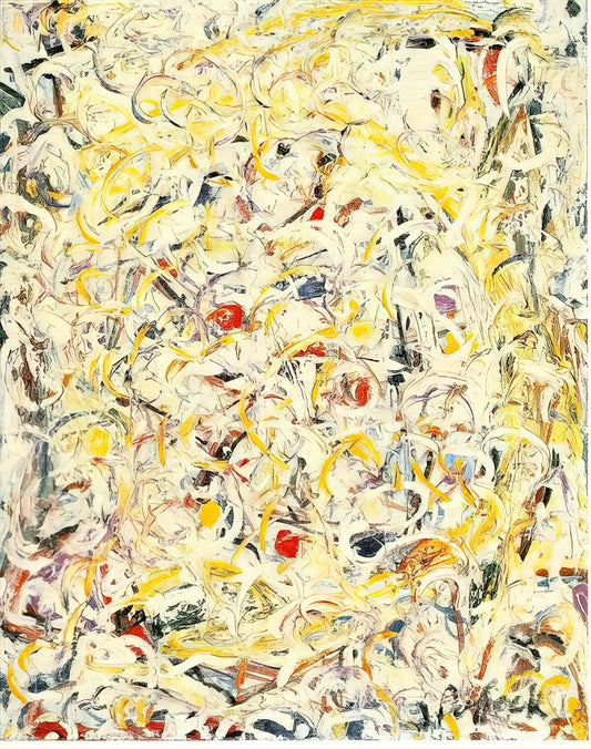 Jackson Pollock: The Revolutionary Force Behind Abstract Expressionism - SHIMMERING SUBSTANCE 1946 1 by Jackson Pollock