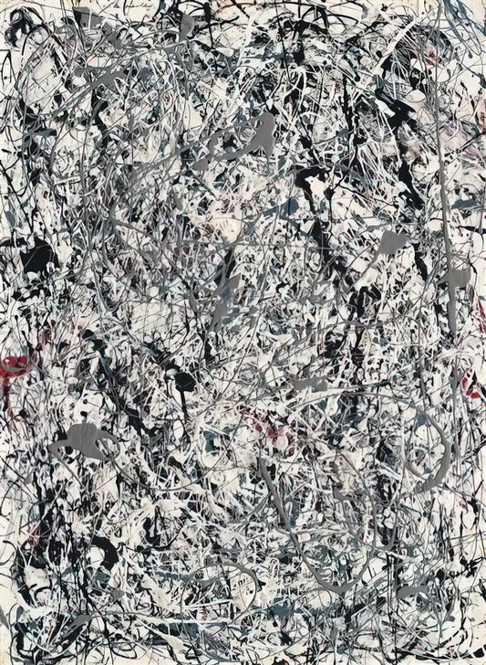 Jackson Pollock's Painting No. 5: A Deep Dive into Abstract Expressionism's Iconic Masterpiece - NUMBER 19 1948 by Jackson Pollock