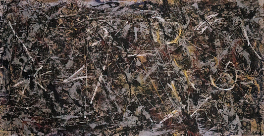 Jackson Pollock's Red, White, and Black: A Deep Dive into Abstract Expressionism's Iconic Palette - ALCHEMY 1947 by Jackson Pollock