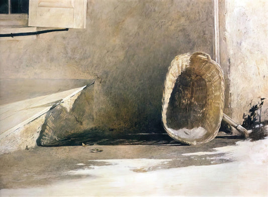 Jamie Wyeth and Andy Warhol: A Study in Contrasts and Connections in American Art - MONDAY MORNING by Andrew Wyeth