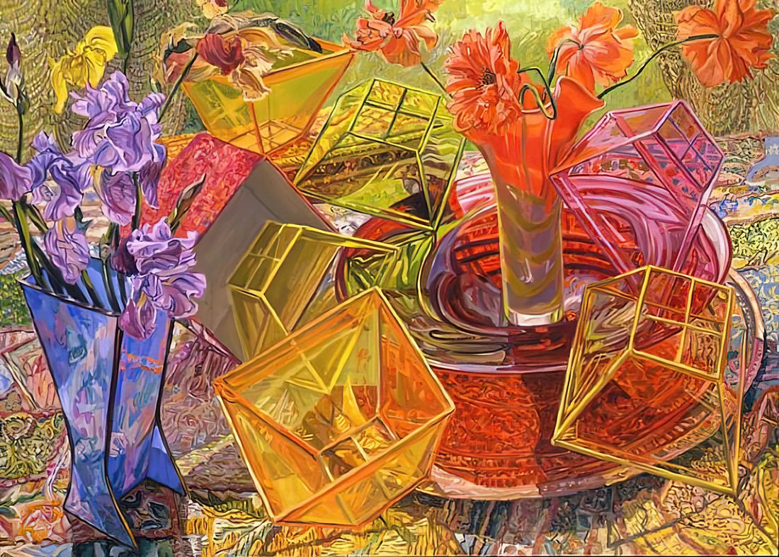 Janet Fish Art Prints: A Collector's Guide to the Master of Light and Still Life - PLASTIC BOXES 2007 by Janet Fish