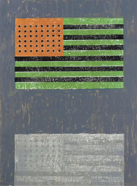 Jasper Johns Art Prints: A Collector's Guide to Neo-Dada Masterpieces - FLAGS ULAE 42 by Jasper Johns
