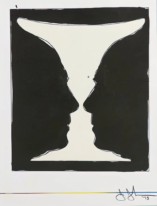 Jasper Johns at The Broad Museum: A Definitive Exploration of an American Master - CUP 2 PICASSO 1973 by Jasper Johns