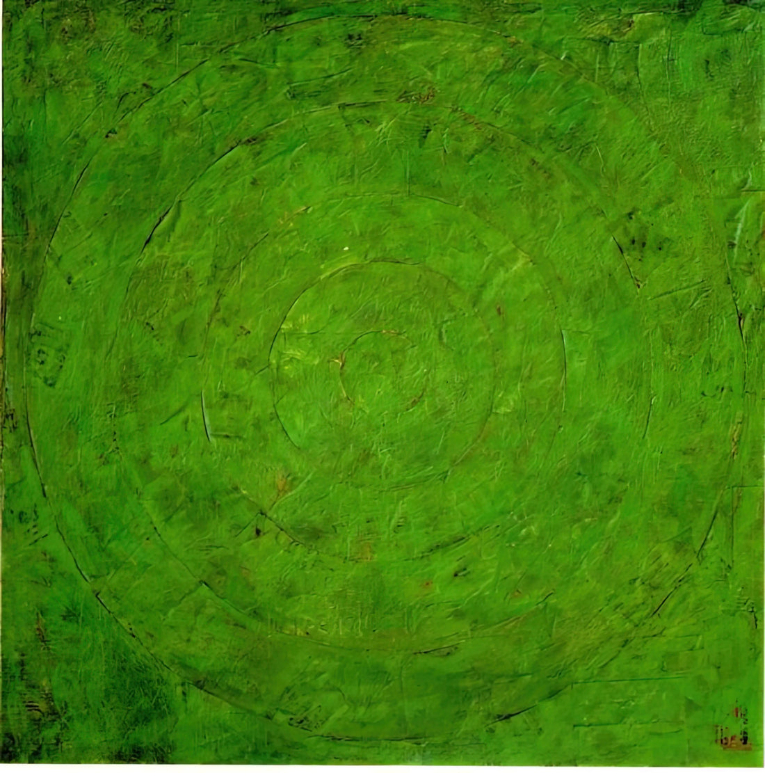 Jasper Johns: Decoding the Master of American Art - GREEN TARGET by Jasper Johns