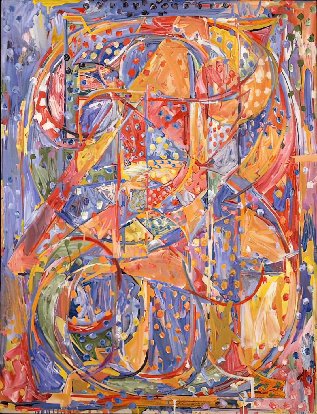 Jasper Johns: The Master of Usuyuki and the Reimagined American Icon - 0 THROUGH 9 by Jasper Johns