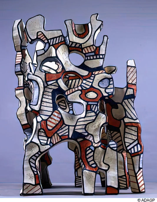 Jean Dubuffet's Anticultural Positions: Deconstructing Art Brut and the Rejection of Tradition - THE COSMORAMA IV by Jean Dubuffet
