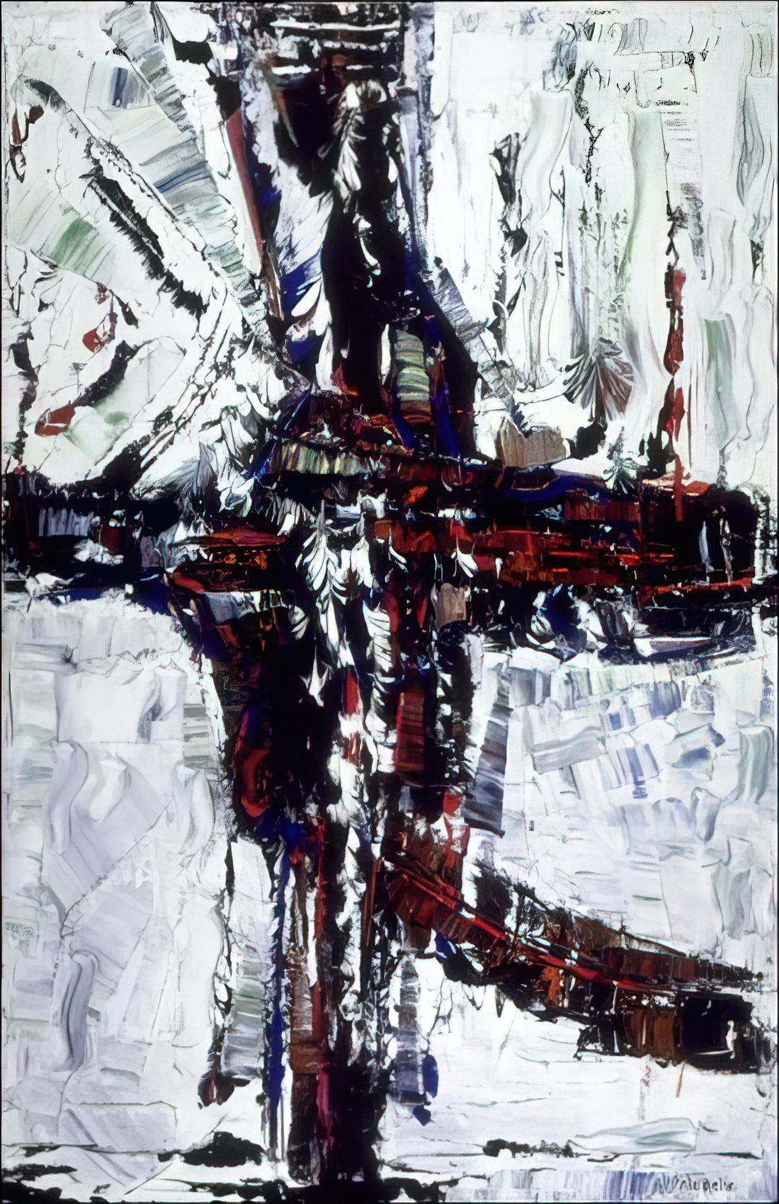 Jean-Paul Riopelle Lithograph: A Collector's Guide to Abstract Expressionist Prints - Chemin d hiver by Jean-Paul Riopelle