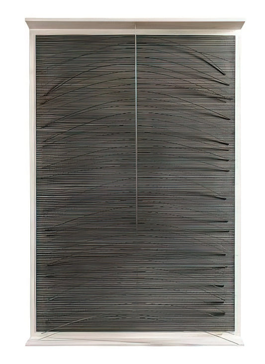 Jesus Rafael Soto for Sale: A Collector's Guide to Acquiring Kinetic Art Masterpieces - LA COURVE BLEUE 1965 by Jesus Rafael Soto