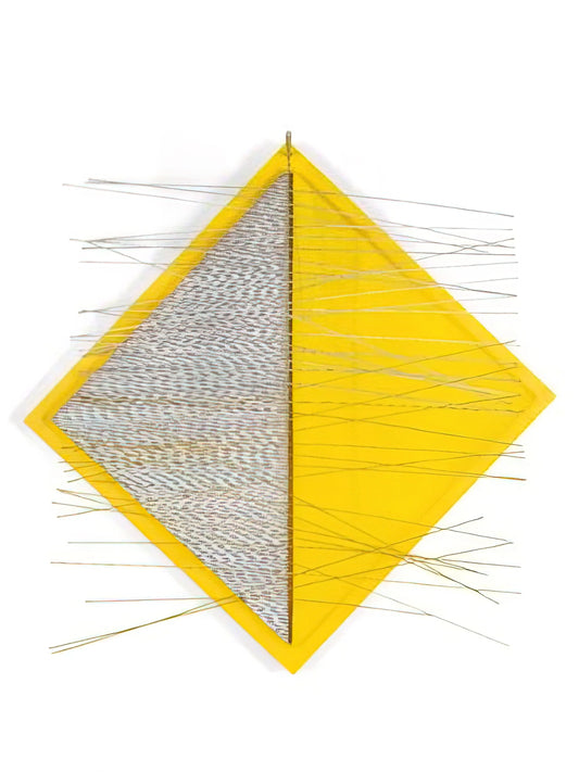 Jesús Rafael Soto: The Visionary Pioneer of Kinetic Art - PETITE LOSANGE JAUNE by Jesus Rafael Soto