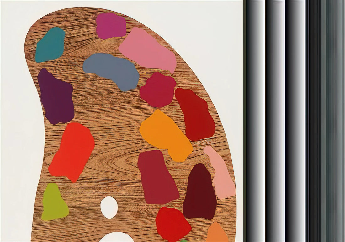 Jim Dine Heart Artwork: A Symbol of Love, Memory, and Artistic Evolution - PALETTE II 1969 by Jim Dine