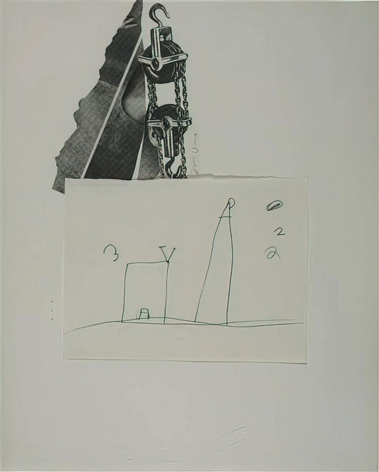 Jim Dine Hearts Lithograph: A Symbolic Journey Through Love and Memory - TOOL BOX 5 1966 by Jim Dine