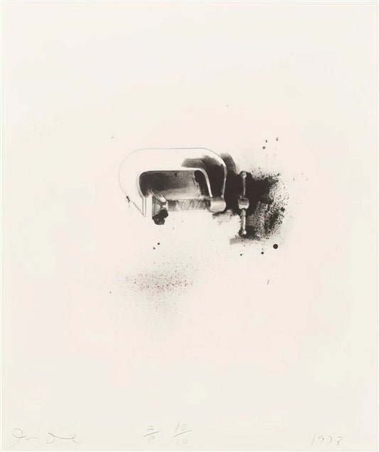 Jim Dine Hearts: The Iconic Symbol of Love, Memory, and Artistic Innovation - UNTITLED FROM TEN WINTER TOOLS 1973 4 by Jim Dine