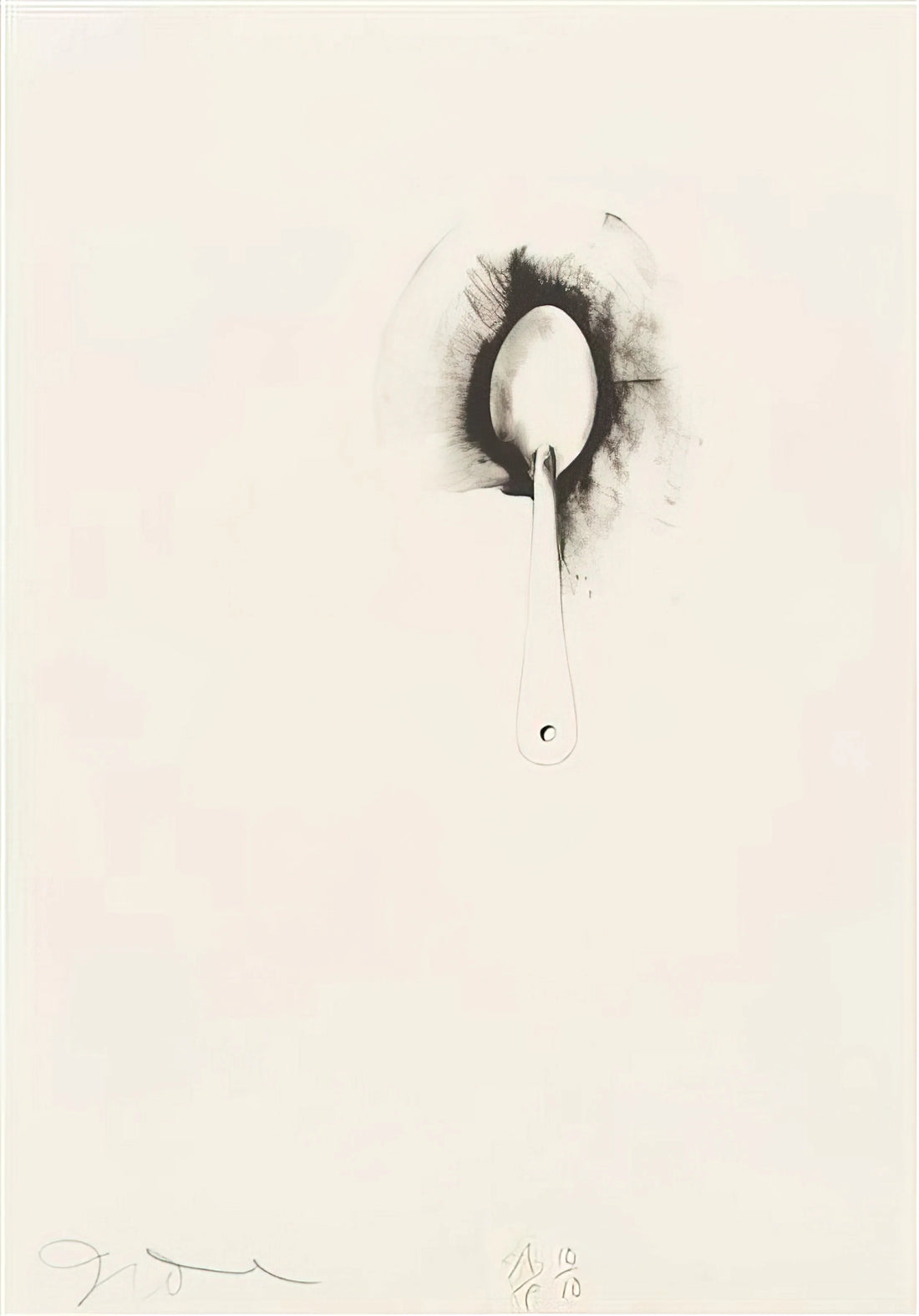 Jim Dine Pop Art Hearts: The Emotional Symbolism Behind an Iconic Motif - UNTITLED FROM TEN WINTER TOOLS 1973 6 by Jim Dine