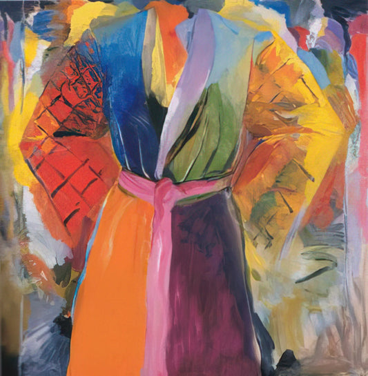 Jim Dine's Pinocchio: A Modern Myth Reimagined Through Art Prints - THE ROBE FOLLOWING HER 4 1985 by Jim Dine