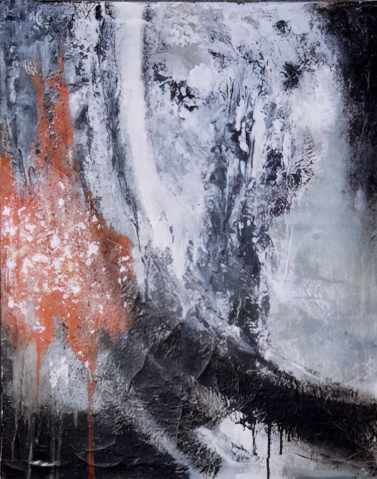 Jiro Yoshihara Reproduction: Understanding the Legacy and Authenticity of Gutai Art Prints - Untitled - Tachisme by Jiro Yoshihara
