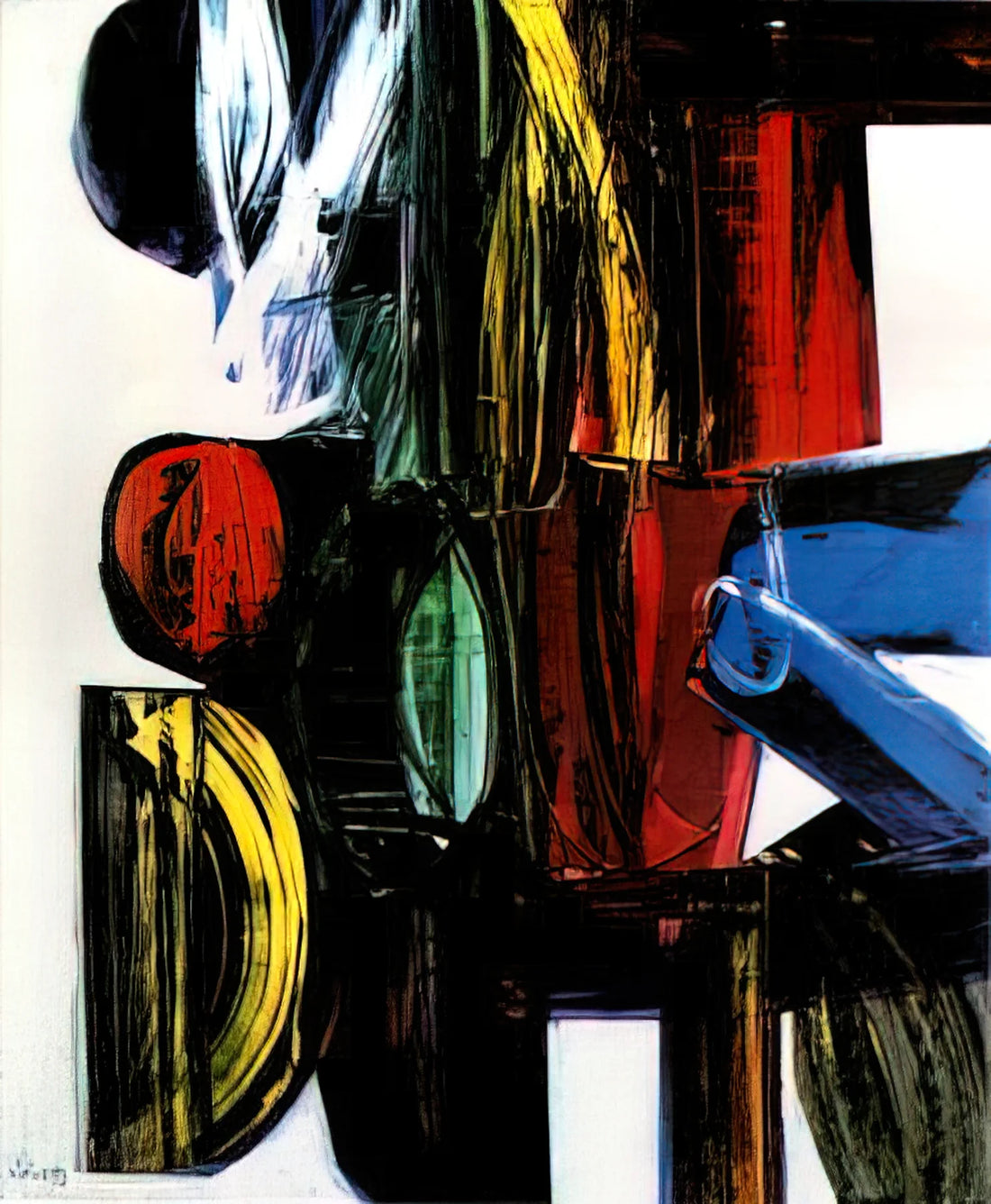 João Vieira Framed Art Print: A Collector's Guide to the Portuguese Master's Work - Anagrama - 1973 by Joao Vieira
