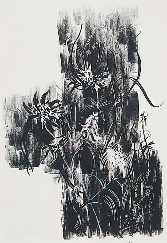 Johannes Itten (1888-1967): The Bauhaus Master Who Revolutionized Color Theory and Modern Art Education - Waldrandblumen - 1919 by Johannes Itten