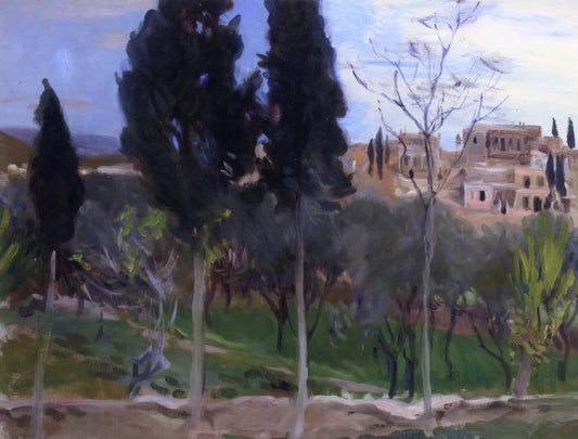 John Singer Sargent Prints for Sale: Curating Masterful Portraits and Landscapes for Your Collection - Mediterranean Landscape by John Singer Sargent