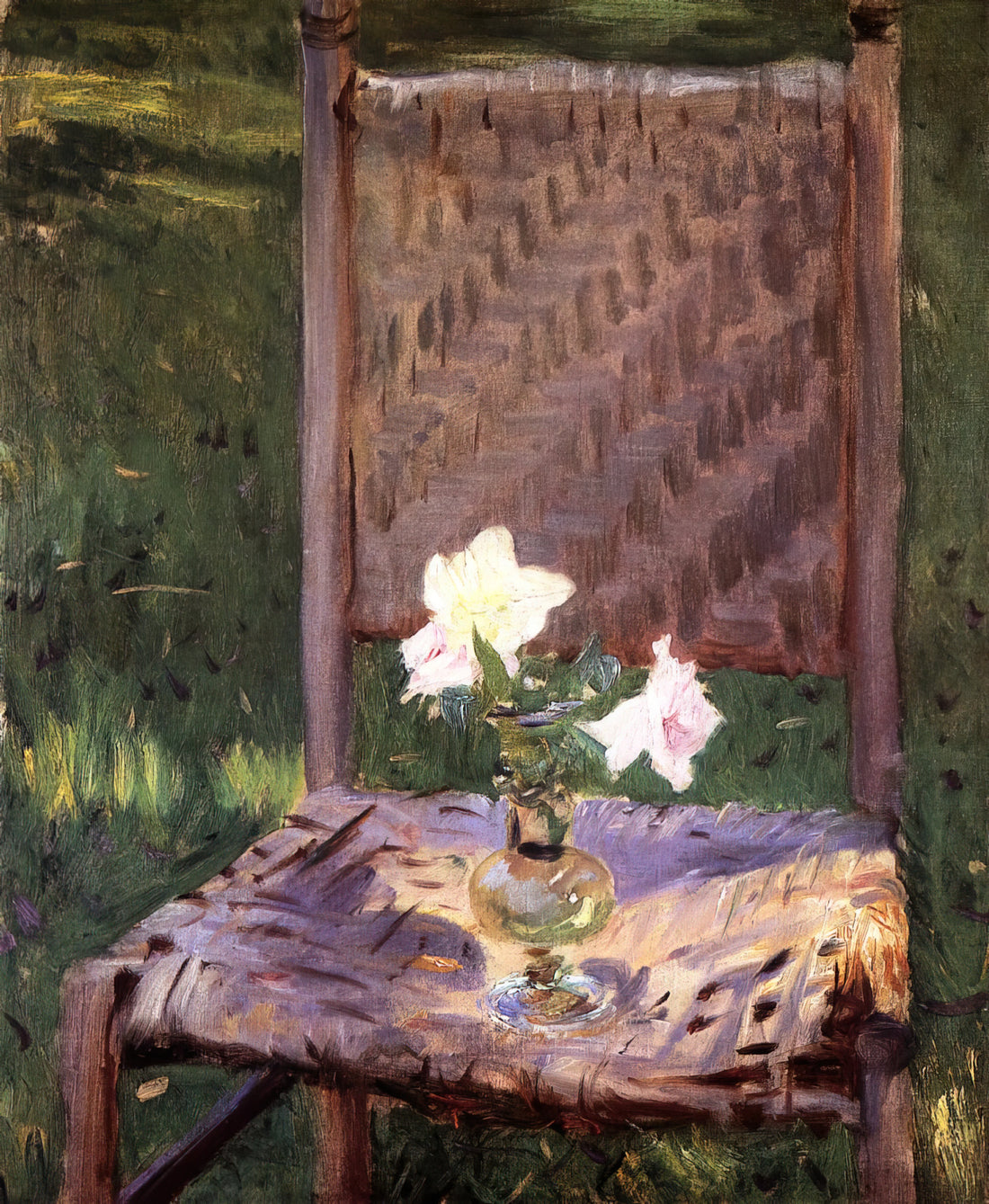 John Singer Sargent Watercolor Paintings: The Master's Intimate Masterpieces - The Old Chair by John Singer Sargent