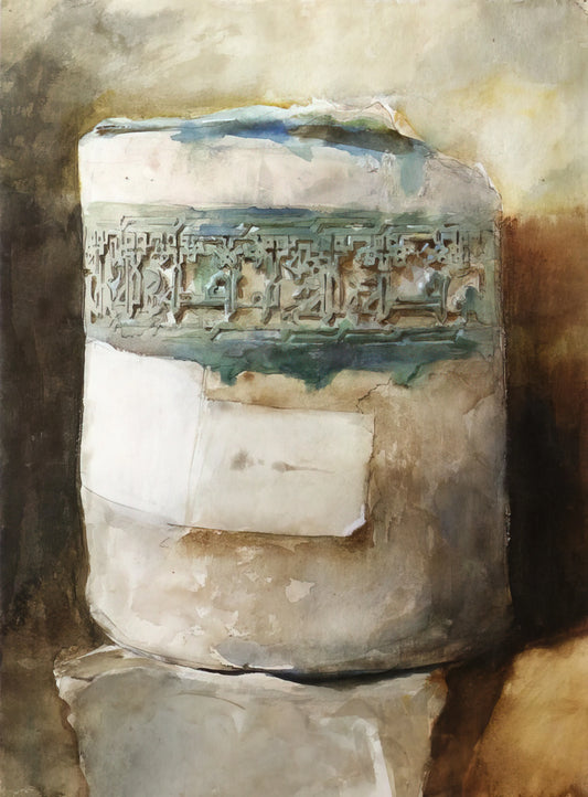 John Singer Sargent at the Metropolitan Museum of Art: A Collector's Guide to His Masterpieces - Persian Artifact with Faience Decoration by John Singer Sargent