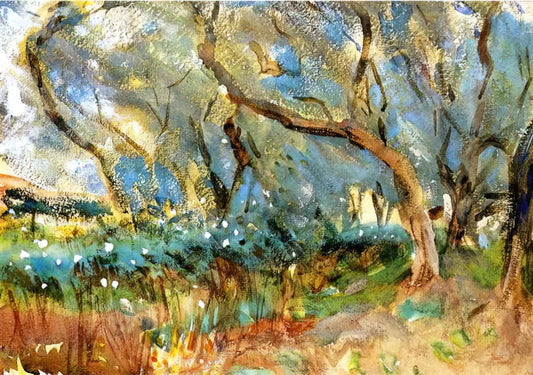 John Singer Sargent at the National Gallery: A Master's Legacy in London's Premier Collection - Landscape by John Singer Sargent
