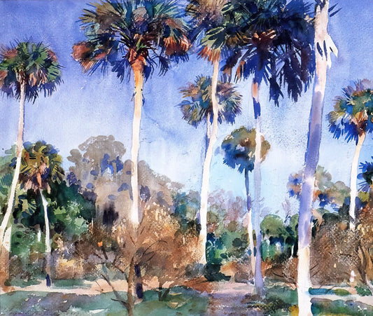 John Singer Sargent's Portrait of Consuelo Vanderbilt: A Masterpiece of Gilded Age Portraiture - Palms by John Singer Sargent