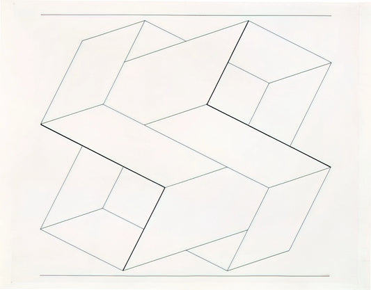 Josef Albers Framed Art Print: A Collector's Guide to Homage to the Square - STRUCTURAL CONSTELLATION 1962 by Josef Albers